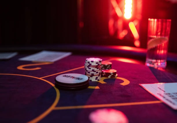 Live Dice Game table with dealer and dice cup at luk4d studio