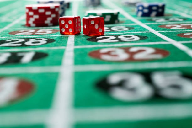 Number Table live dealer studio on luk4d showing Sic Bo dice and betting board